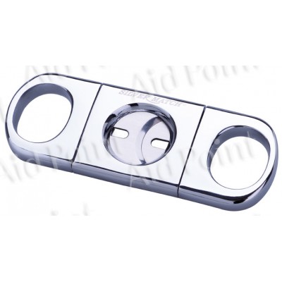 SILVER MATCH CIGAR CUTTER DA 10